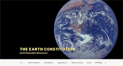 Desktop Screenshot of earth-constitution.org